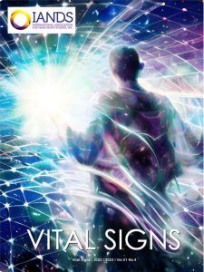 The cover art for vital signs issue 41-4 published winter 2022